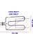 Izgara Rezistansı 1000W 220V Flanşlı 6,5 ? Cr-Ni 1