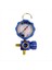 R410A R22 R22 R134A R404A Soğutucu Sanatlar Manifold Gösterge Manometre Valfi Görsel Aynalı 500PSI Mavi (Yurt Dışından) 1