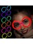 Glow Stick Yuvarlak Gözlük 12 Adet 3