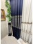 Nivemeshome Venüs FJ631728 V-517 Lacivert 1/3 Sık Pileli Fon Perde Apm 3