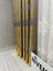 Nivemeshome Gönen Antrasit-Gold 671539 V-5401 1/3 Sık Pileli Fon Perde Apm 3