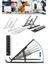 Dik Duruş Laptop Tablet Stand Yükseklik Ayarlı Plastik 5