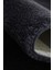 Antrasıt Banyo Halısı Peluş Post Halı Klozet 2 Li Takımı 80X120 + 80X60 2