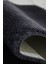 Antrasıt Banyo Halısı Peluş Post Halı Klozet 2 Li Takımı 80X120 + 80X60 5