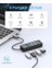 Type-C To Usb-A 3.0 4 Portlu Ultra Slim USB Çoklayıcı Hub Siyah 4
