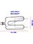 Izgara Rezistansı 900W 220V Flanşlı 6,5 ? Cr-Ni 1