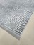 Gri ve Beyaz Saçaklı Kabartmalı Kaymaz Yıkanabilir Halı, Şık ve Dayanıklı Tasarım 7