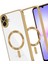 Nrzsnt Newface Samsung Galaxy A07 Kross Magneticsafe Kapak - Gold 3