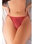 Arias Closet Bordo Nakışlı Desenli Fantezi Tanga String 2