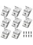 8pcs 304 Paslanmaz Çelik Matkap Klipsleri N268241 Için Vidalı Alet Kancaları 20V Elektrikli El Alımları DCD980 DCD980L2 DCD985 (Yurt Dışından) 1
