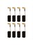 8 Pcs N097696 DWE4120 DWE4011 Için Karbon Fırçaları DWE4120N DWE4887 Öğütücü Motor Yedek Parçalar Grafit Malzemesi (Yurt Dışından) 1