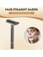Erkekler Için Güvenlik Çift Kenar Jilet Berber Düz Razor Tutucu Erkek Tıraş Yüzü Tıraş Bıçağı Tıraş Makinesi (Yurt Dışından) 4