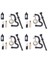 4x Yağ Pompası Solucan Dişli Akaryakıt Yağı Filtre Çizgisi Hortum Kiti Stıhl Ms 180 170 MS180 MS170 018 017 Montajlı Parçalar 11236407102 (Yurt Dışından) 1