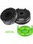 Yabani Ot Yiyen Çift Çizgi String Düzeltici Yedek Makara Greenworks 2900719 20FT 0 065INCH (8 Makara + 2 Kapağı) (Yurt Dışından) 2