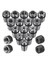 19PC ER11 Yay Kolet Seti M14 Iplik Kolet Kelepçesi Somunları Cnc Gravür Öğütme 1 0-7 0mm ve 1/4 1/8 Için (Yurt Dışından) 1
