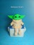 Baby Yoda Hareketli Figür Oyuncak Ofis Oda Dekoru 2
