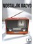 Nostaljik Görünümlü USB Girişli Bluetooth Bağlantılı Radyo 1