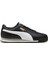 Roma Siyah-Beyaz Hakiki ve Sentetik Deri Unisex Sneaker Spor Ayakkabı 39686802 1