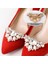 2pcs Düğün Ayakkabı Süslemeleri Topuk Ayakkabı Klipsi Kadınlar Gelin Dekorasyon Rhinestone Parlak Dekoratif Klip Cazibe Toka (Yurt Dışından) 4