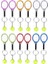 12PCS Mini Tenis Raket Anahtar Yüzük Moda Tenis Ball Split Ring Spor Lovers Takımı Için Anahtarlık (Yurt Dışından) 1