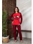 Anne-Kız Kombin Yapılabilir Uzun Kollu Ekoseli Yılbaşı Konsept Aile Bağı Pijama TAKIMI-3254 3