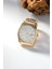 Gold Renk Şık Tasarımlı Erkek Kol Saati 3