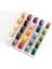 25 Renk/balmumu Iplik Polyester Iplik Mumlu Iplik Kutusu Seti Deri Zanaat Için Dokuma Bilezik Dikiş Diy 0.45 0.55 0.65MM (Yurt Dışından) 2