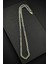 925 Ayar Gümüş Italyan Model Kral 5.5 mm Gümüş Renk Kolye FRJ30843-943-A2 1