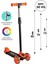 LED Işıklı 3 Tekerlekli Yükseklik Ayarlı Turuncu Çocuk Scooter 1