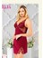 Penye 6'lı Gecelik Sabahlık TAKIM-330 Bordo 3