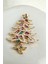 Yılbaşı Özel Altın Renkli Taşlı Çam Ağacı Broş (5cm) 1