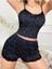 Arias Closet Yıldız Desenli Askılı Şortlu Pijama Takımı 3