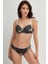 Arias Closet Viskon Balenli Destekli Dolgulu Çiçek Baskılı Sütyen ve Slip Takım 1
