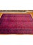 El Dokuma Afgan Halı Yıldız Desenli Bordo Renk 6 Metre Kare 4