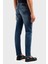 Pamuklu Slim Fit Normal Bel Düz Paça Jeans Erkek Kot Pantolon EM000121 AF13272 MB002 8