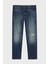 Streç Pamuklu Regular Fit Normal Bel Düz Paça Jeans Erkek Kot Pantolon 50534683 405 10