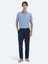 Mavi Jakarlı Polo Yaka T-Shirt 9