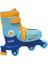 Ayarlanabilir Dönüşen Tekerlekli 2 In 1 Twisty Paten - Mavi 2