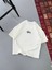 Erkek Baskılı Oversize T-Shirt - Beyaz 1