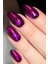 Fuşya Renk Hologram Desenli Transfer Tırnak Dövmesi, Tırnak Sticker, Nail Tattoo, Nail Art 1