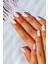 Pembe Çiçekler Tırnak Dövmesi, Tırnak Tattoo, Nail Art, Tırnak Sticker 1