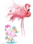 Flamingo -3 Geçici Dövme,geçici Tattoo ,vücut Dövme,kol Bilek Dövme,boyun Dövme,sırt Dövme 2