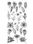 Mini Floral Geçici Dövme,geçici Tattoo ,vücut Dövme,kol Bilek Dövme,boyun Dövme,sırt Dövme 2