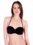 63549 Siyah Straplez Bikini Üstü 4