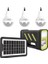 Gd-12 Solar Panelli 3 Ampullü Solar Işıldak Fener 1