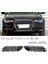 1paır Ön Sis Kapağı Petek Izgara Yarış Izgaraları Audi A6 C7 2012-2015 4G0807681 4G0807682 Siyah (Yurt Dışından) 1