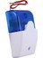 Mini Kablolu Strobe Uyarı Siren Dayanıklı Dc 12V Ses Alarmı Yanıp Sönen Hafif Ses Siren Boynuzu Ev Güvenlik Sistemi 115DB Mavi (Yurt Dışından) 4