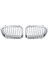 Bmw Için 2x Krom Ön Başlık Böbrek Izgara Izgara 1998-2001 E46 320I 323I 325I 328I 330I 4 Kapılı Sedan (Yurt Dışından) 4