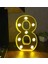 Giftmoda 3D Işıklı LED Sayı Dekoratif Aydınlatma Büyük Boy 8 1