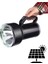 Taşınabilir Solar Şarjlı LED Fener Powerbank Özellikli Kamp ve Acil Durum Için Süper Parlak 3